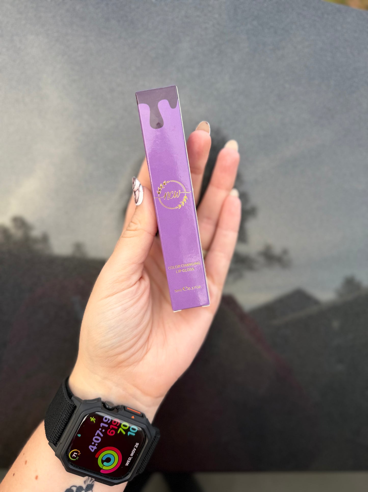 Color Changing Lip Gloss (Midnight Ride)