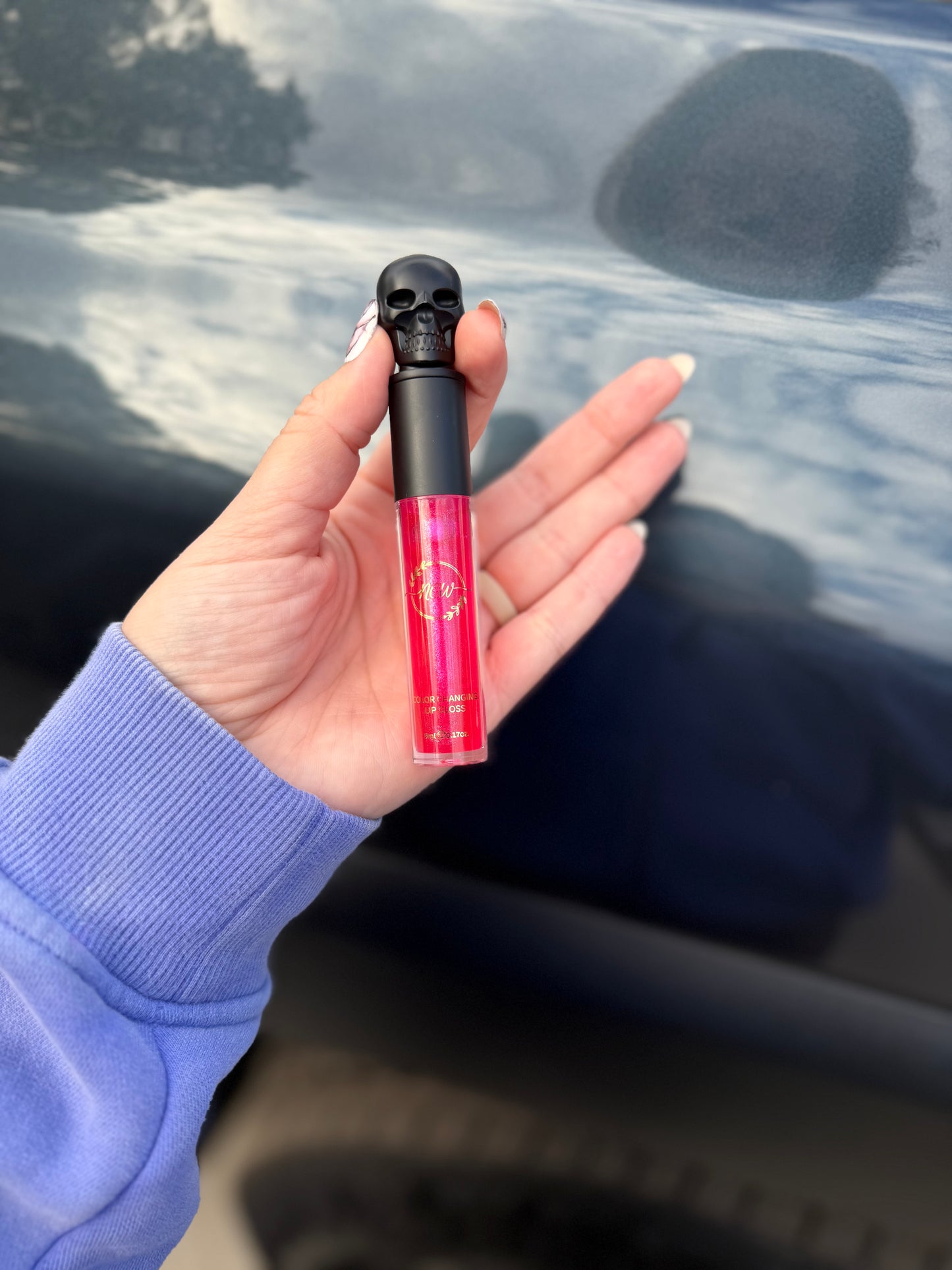 Color Changing Lip Gloss (Kiss me pink)